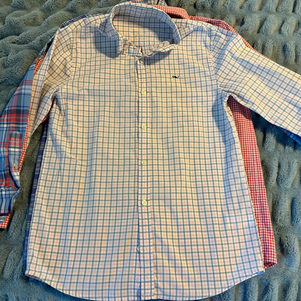 Boys EUC Vineyard Vines Shirts Collared